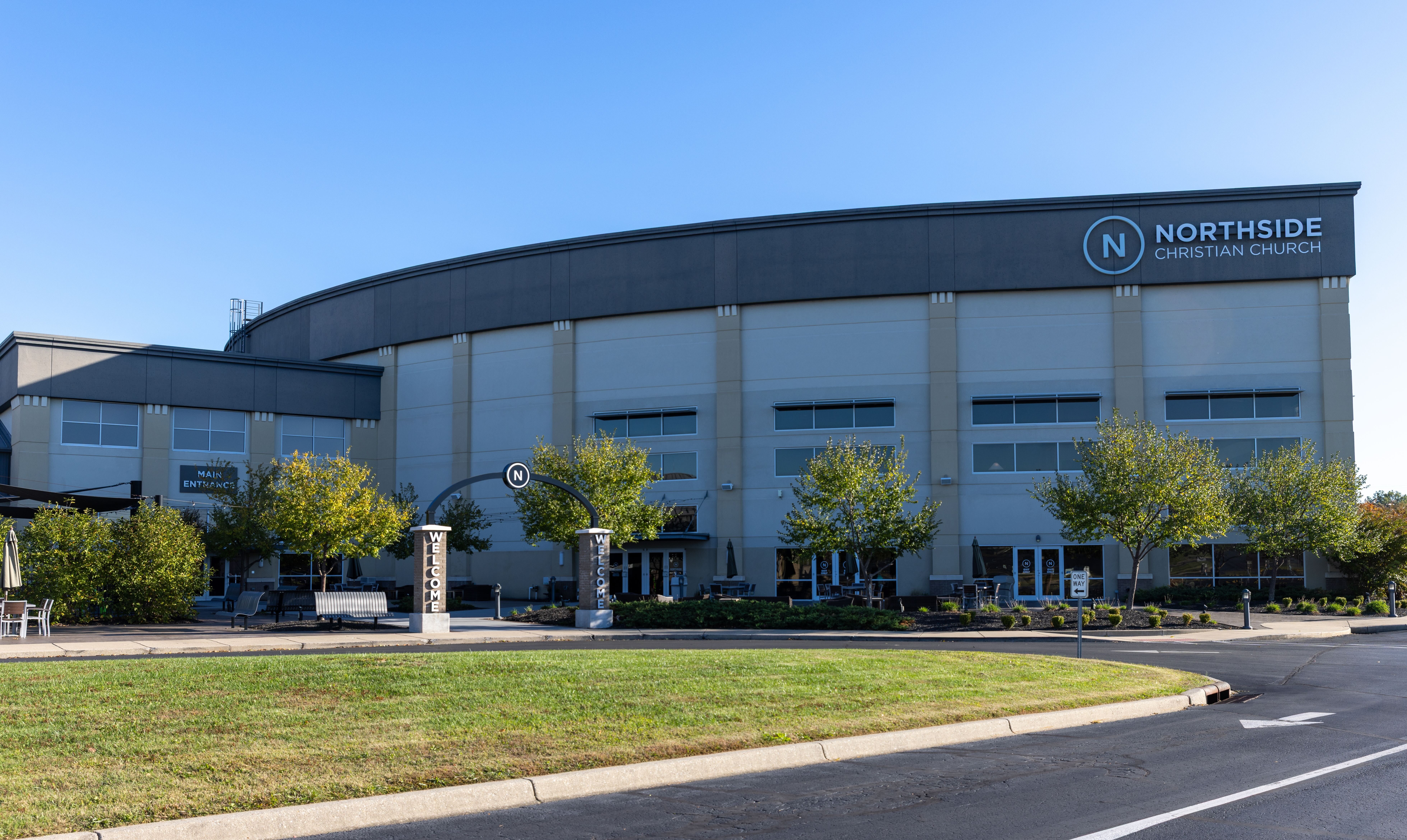 Northside welcome arch